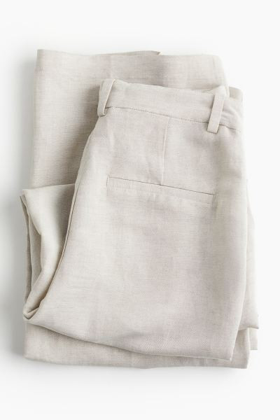 Pantalón en mezcla de lino | H&M (FR, IT, ES, PT, BE)