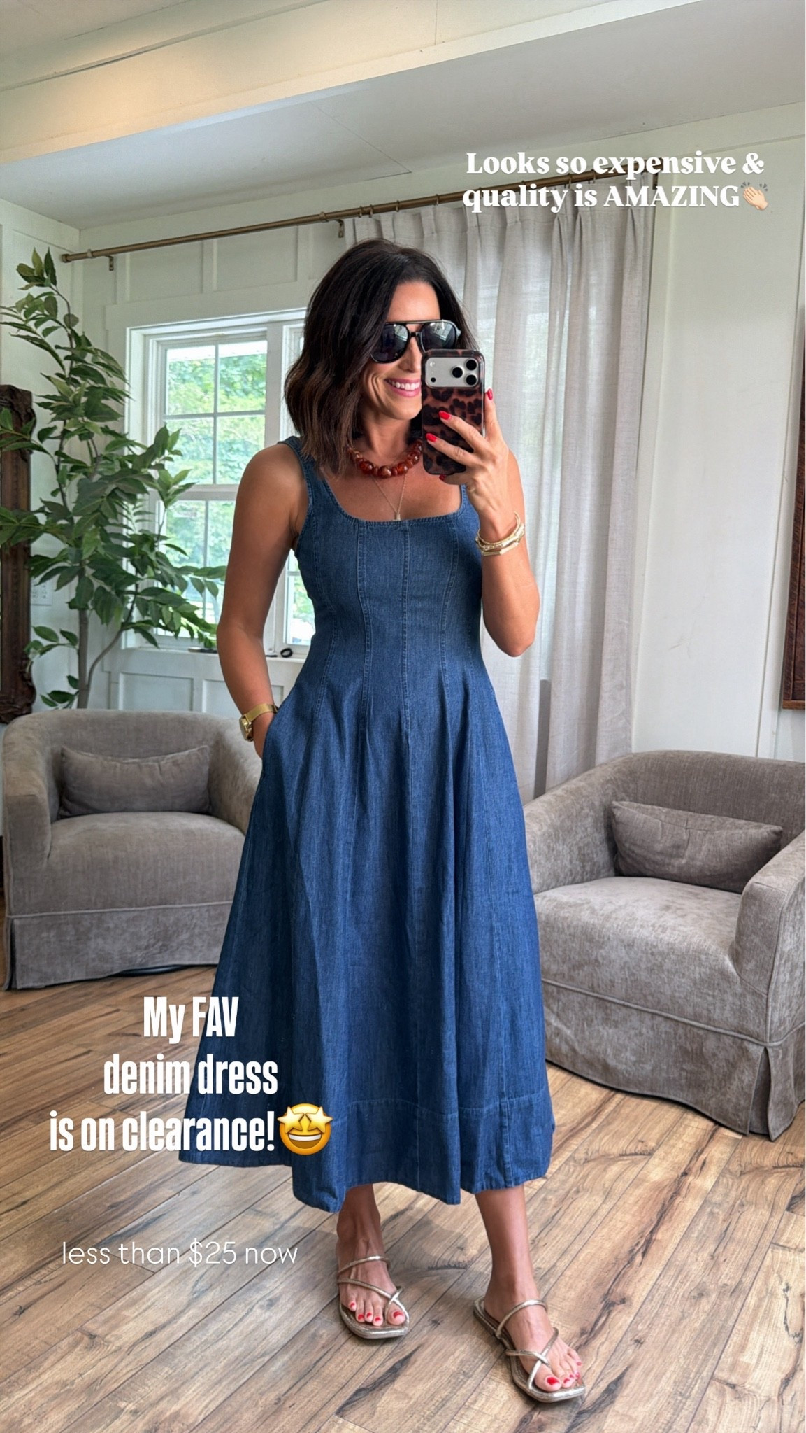 This Walmart denim dress is SO good 👏🏻 Such an easy one-and-done outfit and the fit is seriously flattering. Add sandals now and a cardigan later for fall! Wearing an XS.

#WalmartFinds #WalmartFashion #WalmartStyle #DenimDress #AffordableFashion #LTKStyle