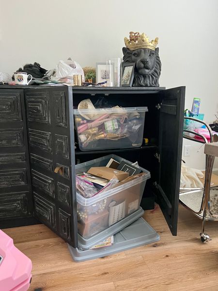 reOrganization! I’m picking up additional bins and baggies to store my seasonal decor and hosting items in. I also found the lion planter/ vase again finally! I love these bins for my attic because they stack securely on top of eachother. #organization #homedecor 

#LTKHoliday #LTKhome #LTKSeasonal