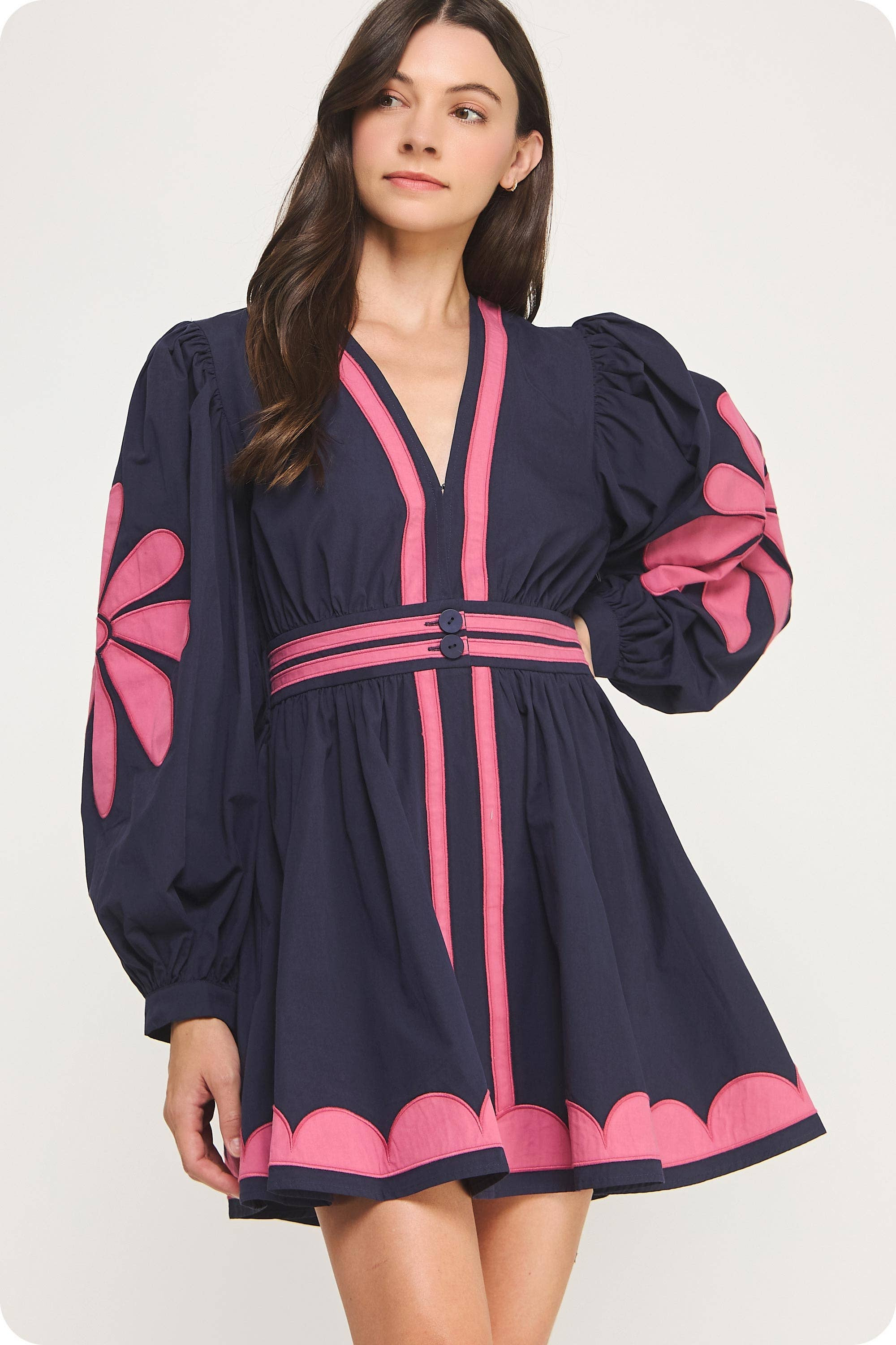 Flower Patch Mini Dress | Gracewear Collection