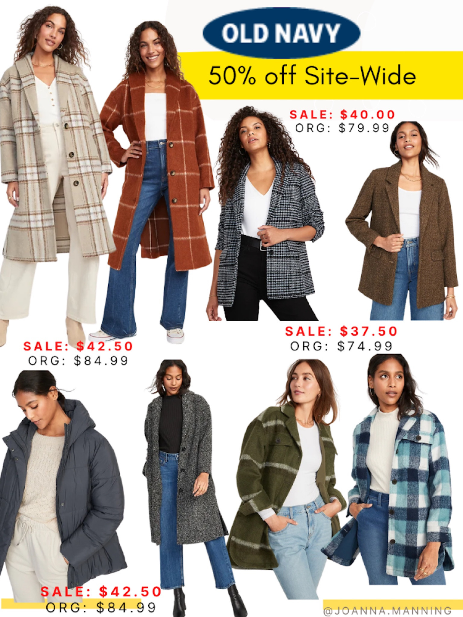 Old navy 50% off site wide until tomorrow! Fall outfits, fall outfit, coat, fall coat, shackets

#LTKbump #LTKsalealert #LTKSeasonal