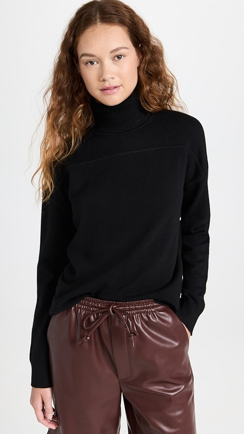 Theory Karenia Yoke Cashmere Sweater | SHOPBOP | Shopbop