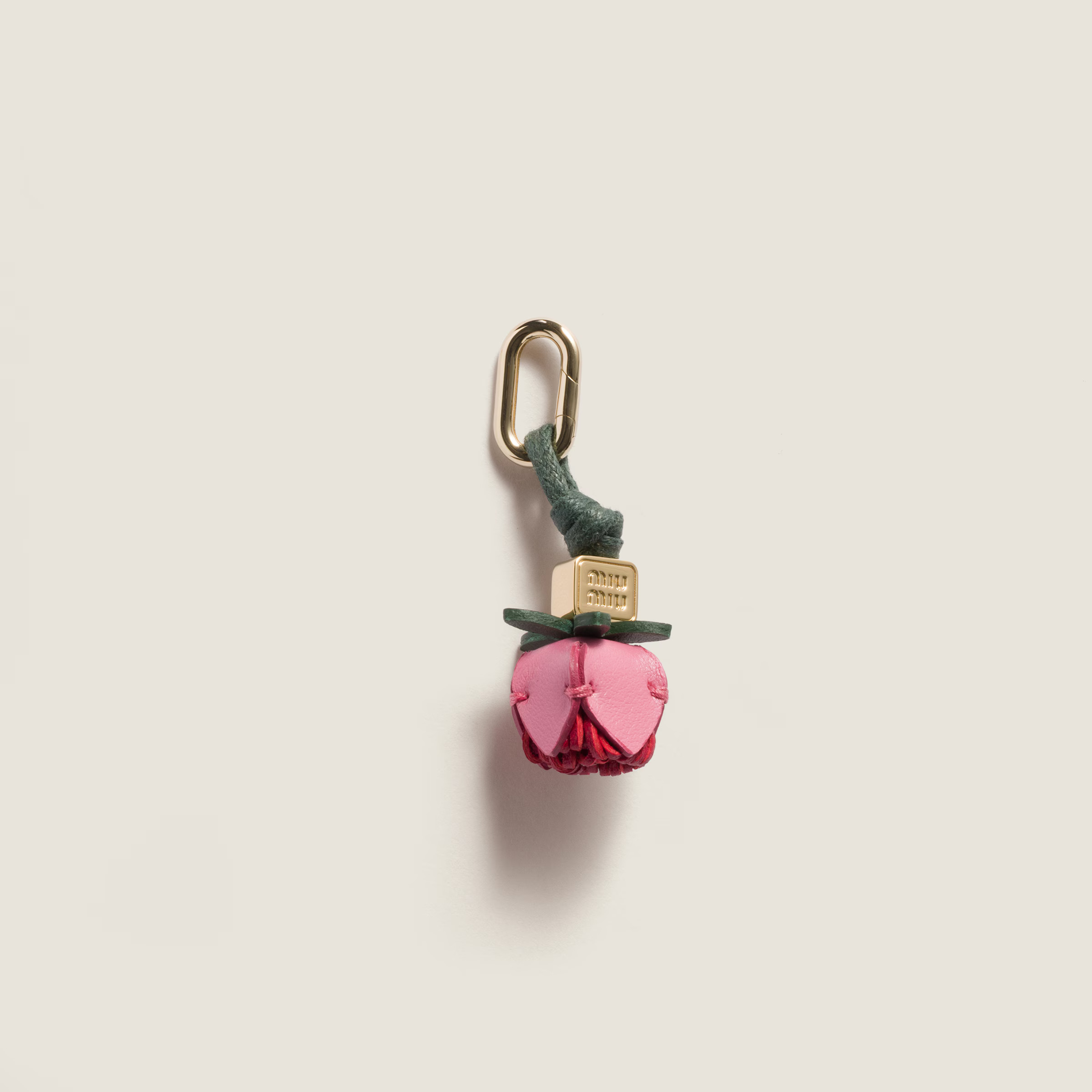 Begonia Pink/red Leather Micro Trick | Miu Miu | Miu Miu US