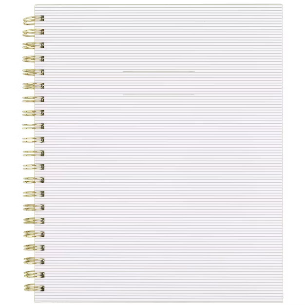 1 Subject Spiral Notebook Gray Stripe - Sugar Paper Essentials | Target
