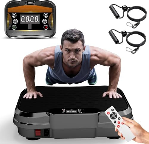 Trekora Vibration Plate Exercise Machine, Vibrating Platform for Lymphatic Drainage Weight Loss, 250 Speeds, Full Body Workout Vibrated Plates Fitness Platform for Home Women Men | Amazon (US)