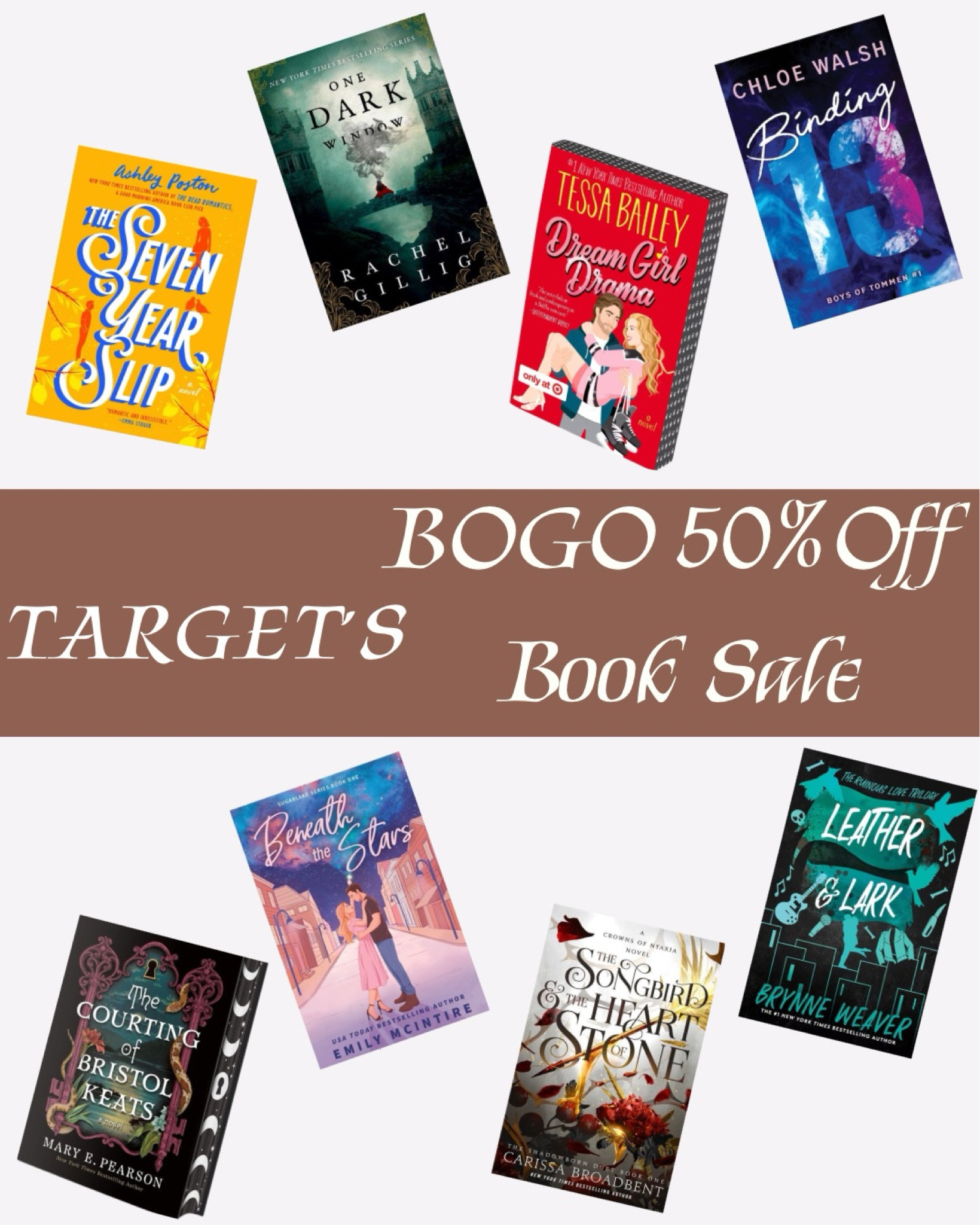 Some great reads for the Target BOGO 50% Book Sale!

#LTKHome #LTKSaleAlert #LTKMostLoved