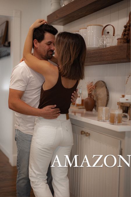 Amazon Levi’s white jeans size 25
Brown Amazon tank size small
Breville espresso maker
Glass Amazon coffee mugs 

#amaozn #outfit #laurabeverlin #coffee #home #kitchenn

#LTKhome #LTKsalealert #LTKfindsunder50