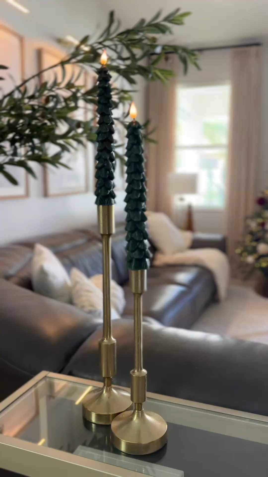 Christmas Decor/Christmas Tree Candles with Remote / Christmas Tree 

#LTKSeasonal #LTKHome #LTKFindsUnder50