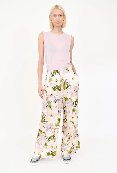 Jade Pant - Lilac Floral | Christy Lynn
