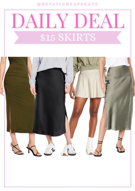$15 skirts - today only!

#LTKSaleAlert #LTKStyleTip #LTKFindsUnder50