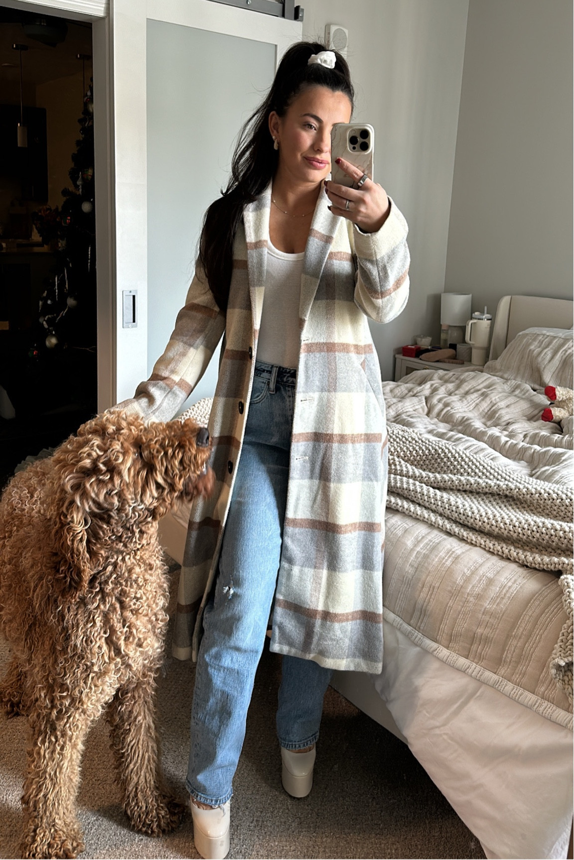 Wedding dress shopping fit 🫶🏻🤍✨#LTKCyberWeek 

#LTKshoecrush #LTKHoliday