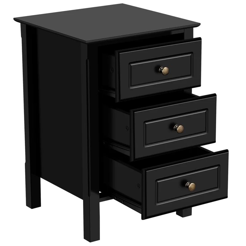 Trask 3 Drawer Nightstand | Wayfair North America