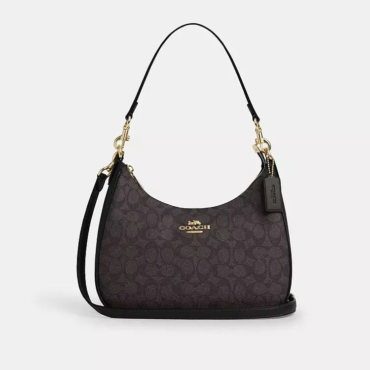 Teri Hobo Bag In Signature Canvas | Coach Outlet US