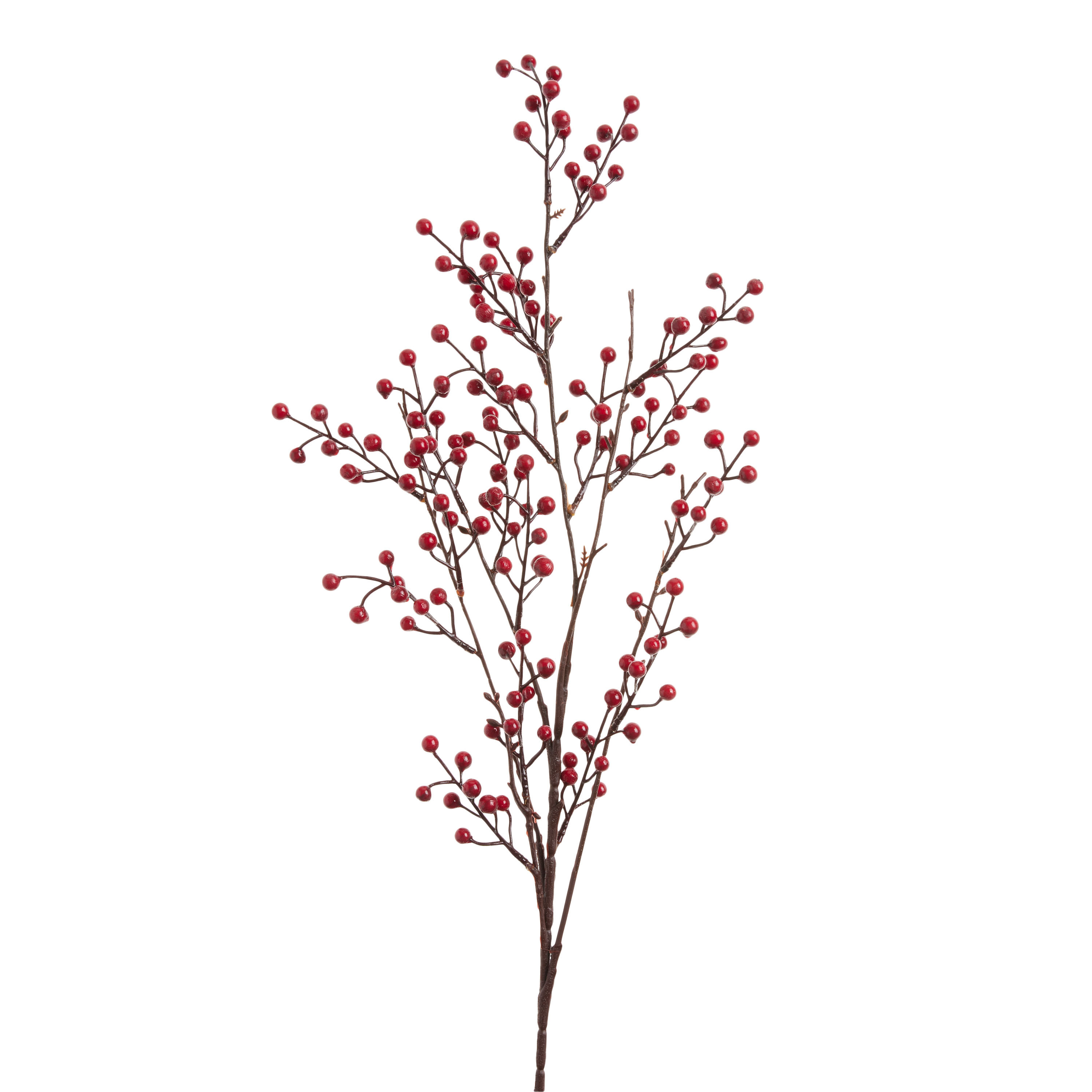 Red Faux Berry Spray | World Market