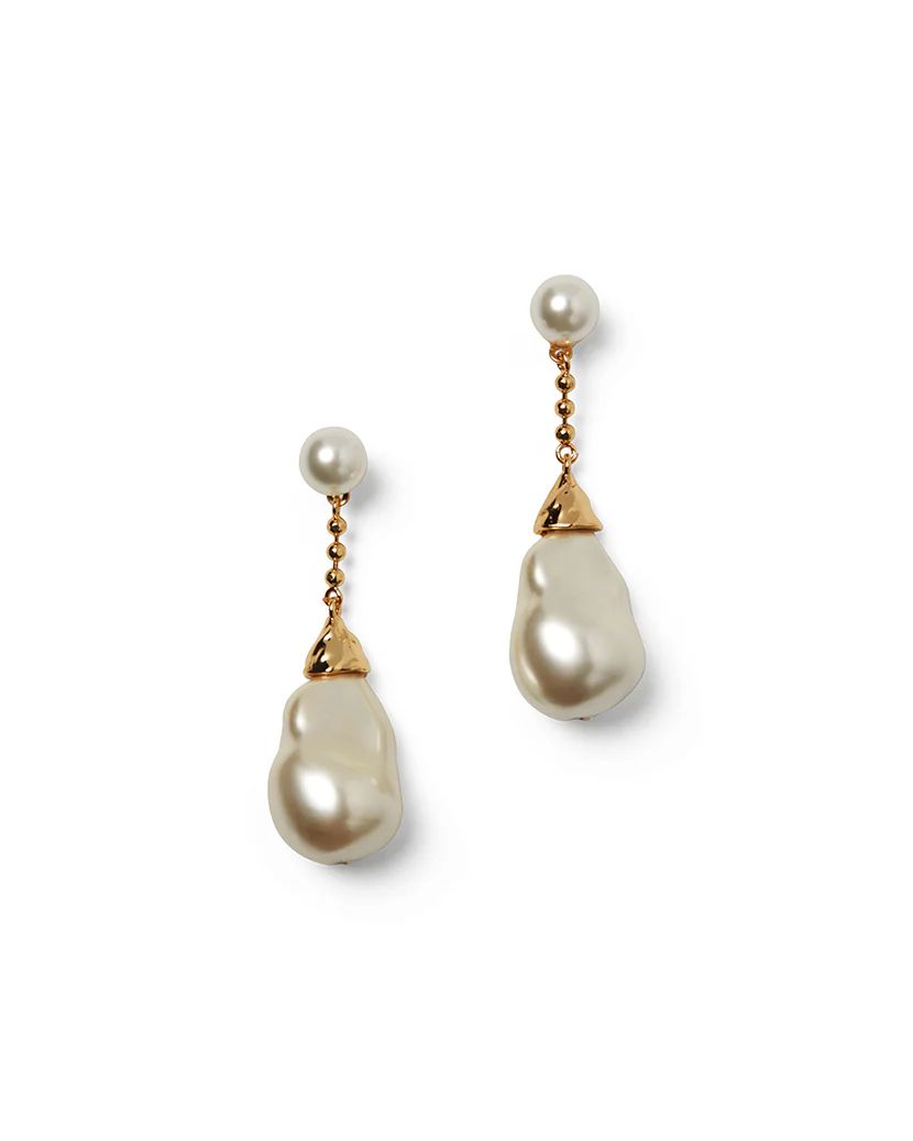 Pearl Dangle Earring | We Wore What