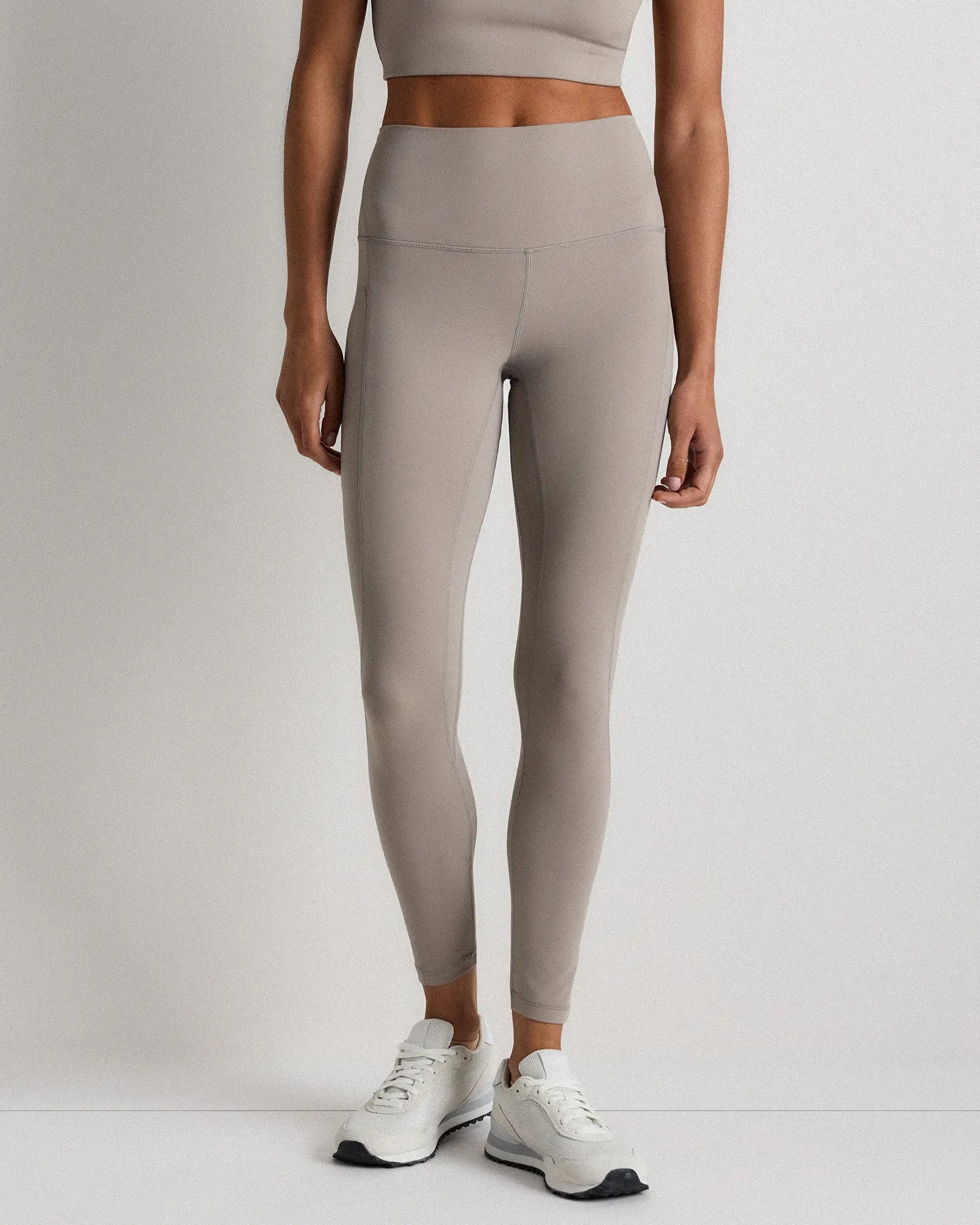 Ultra-Form High-Rise Pocket Legging in Morel Grey | Quince