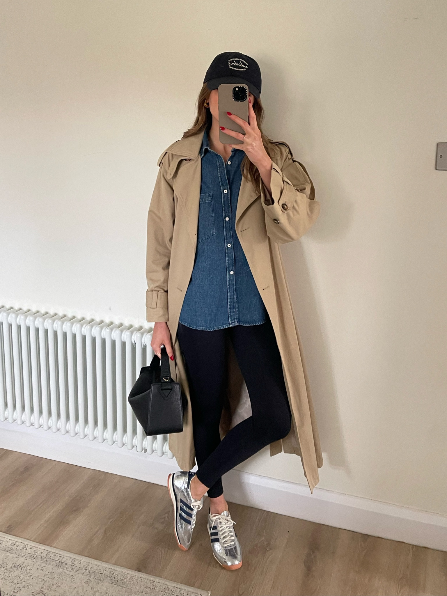 Denim Shirt styling

Size 12 in the With Nothing Underneath ‘the classic’ denim shirt in ‘blue’
Small in the Another Version second skin black leggings - EMILY10 for 10% off
I’m 5ft 6
My trench coat is old so I’ve linked similar
Adidas silver SL 72 trainers
The Horse Clementine black bag 
Adidas navy cap





Wardrobe staples, capsule wardrobe, denim shirt, outfit inspiration,  double denim, trench-coat outfit, daytime casual outfit 

#LTKuk #LTKstyletip #LTKeurope