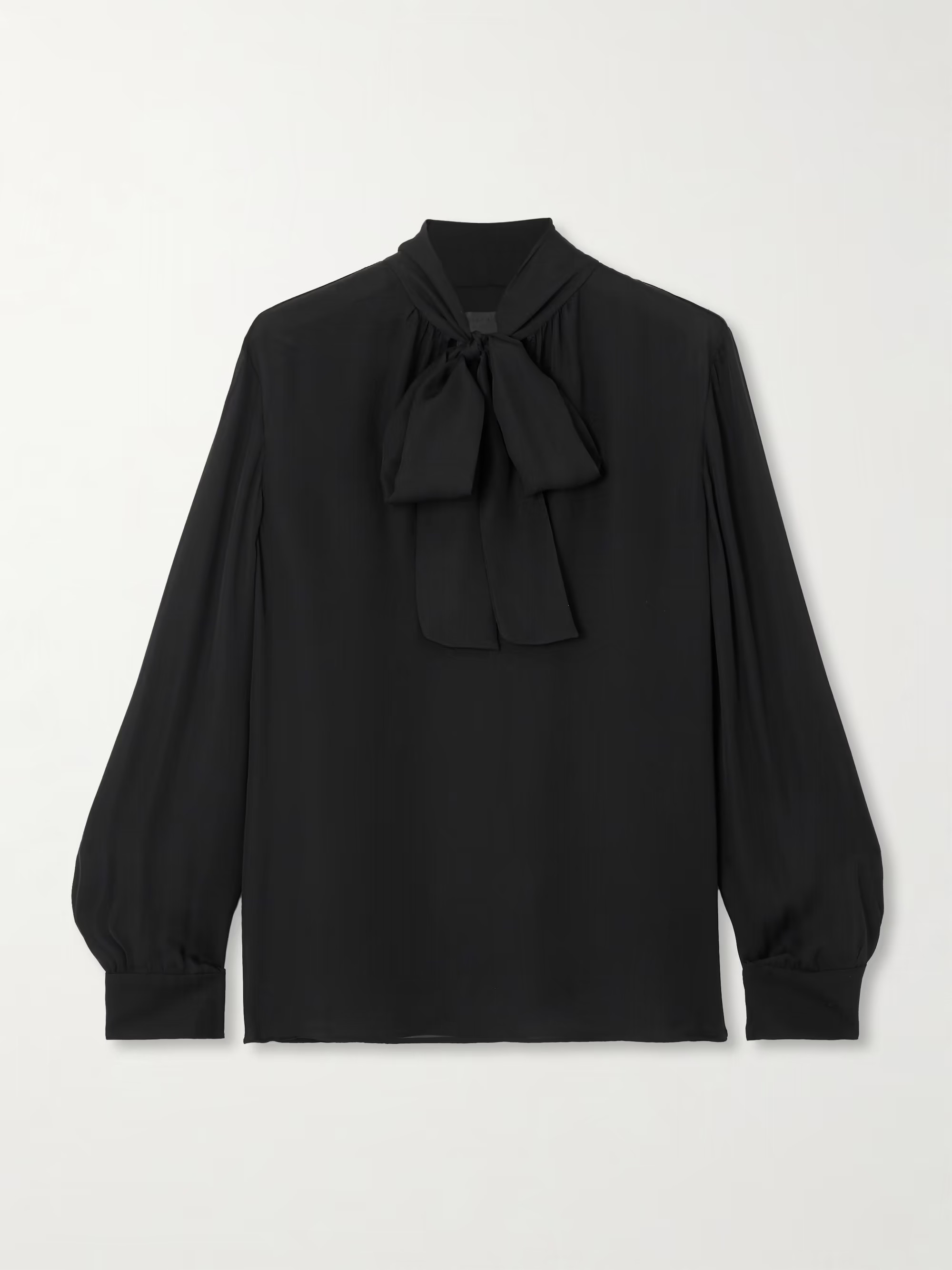 Janese scarf-detailed silk-chiffon blouse | NET-A-PORTER (US)
