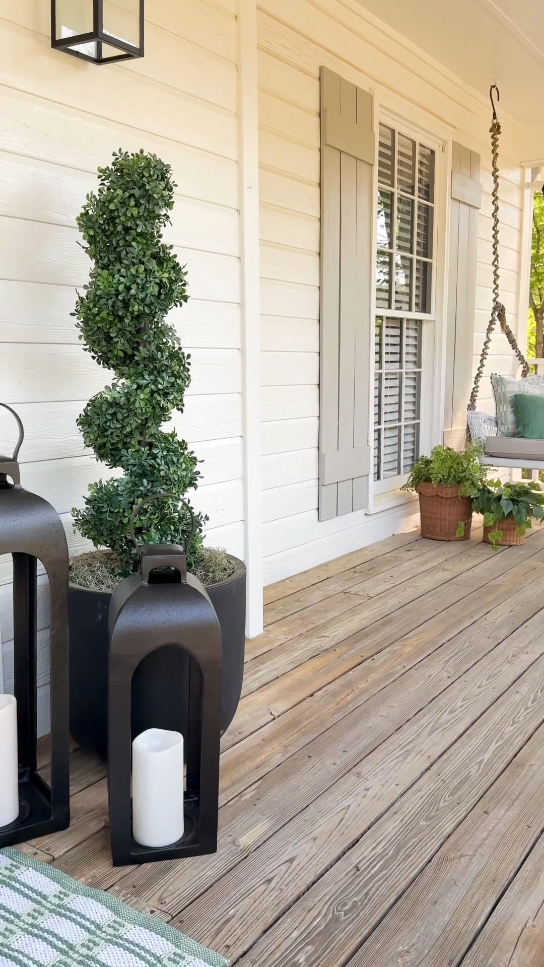 Front porch refresh for spring and summer… best part- no maintenance!!!

#LTKSeasonal #LTKStyleTip #LTKHome