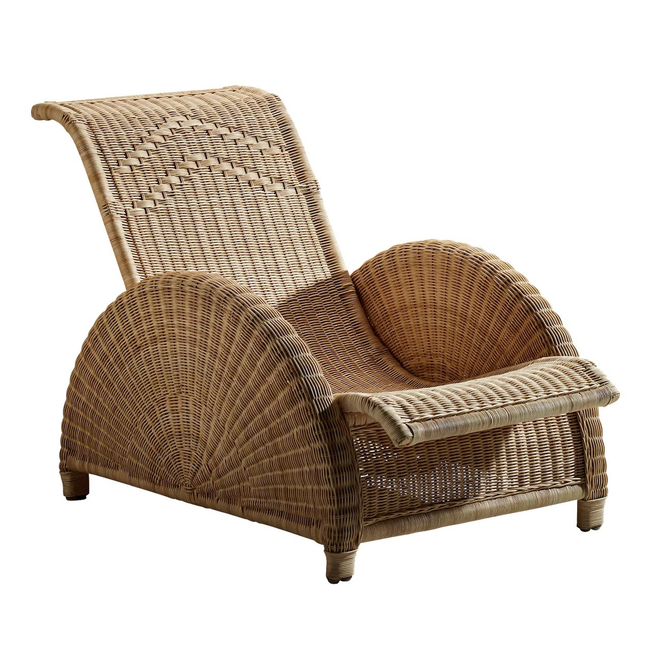 Kwan Wicker Premium All-Weather Wicker Outdoor Lounge Chair | Wayfair North America