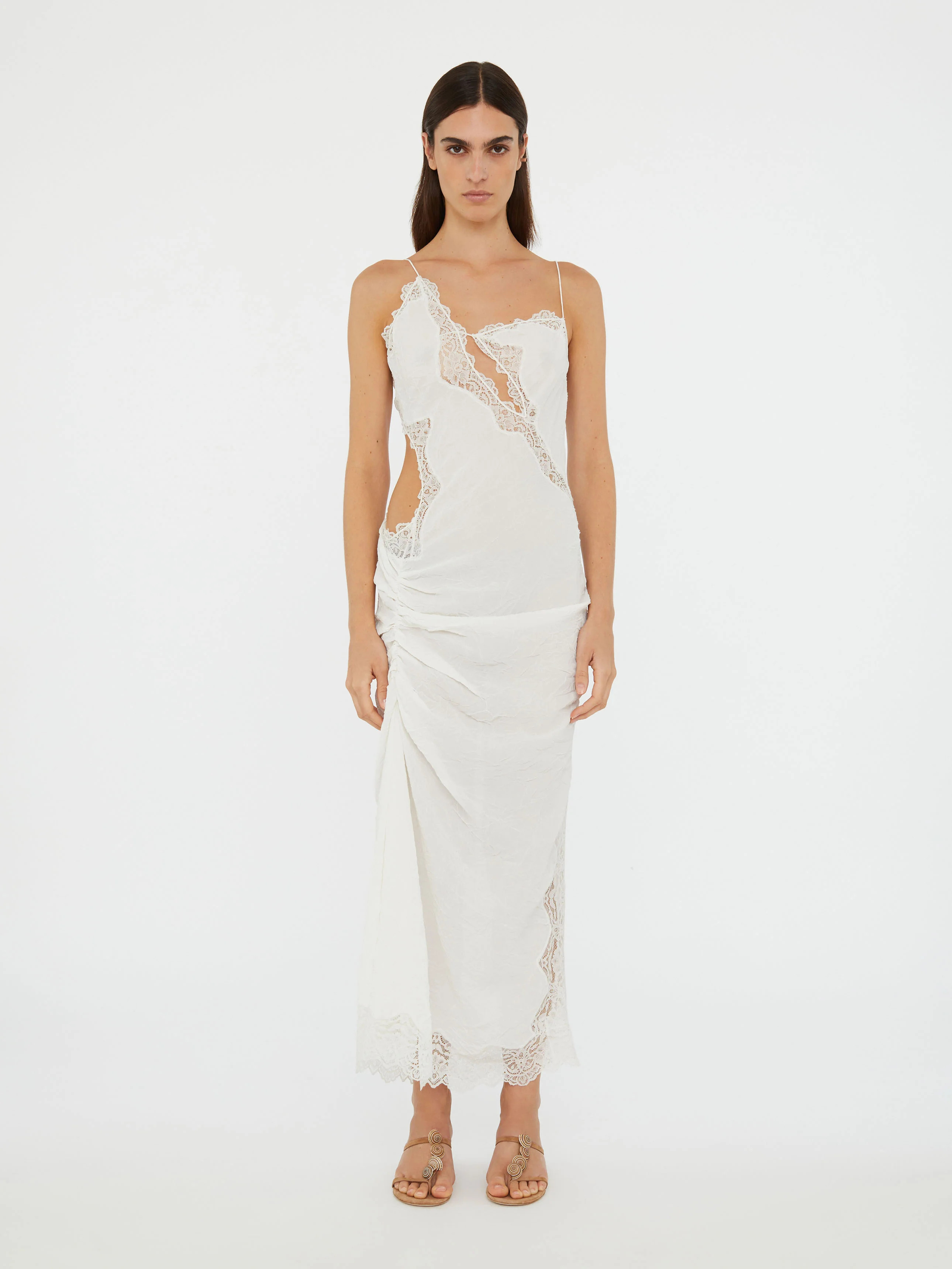 Christopher Esber | Crimped Lace Cami Dress | Christopher Esber (Global)