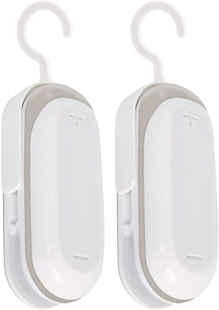 mempedont Mini Bag Sealer – Heat Sealer for Plastic Bags – Vacuum Food Sealer and Cutter – ... | Amazon (US)