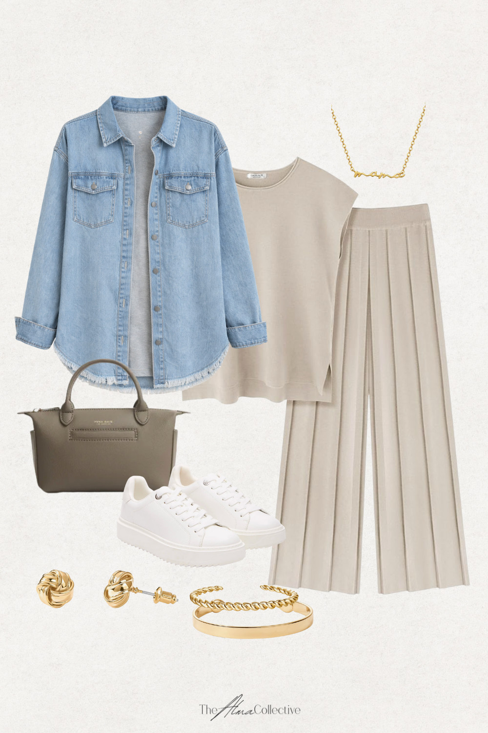 My go-to formula for early spring days. 🌼 

 #LTKgrwm #LTKootd #LTKmomlife