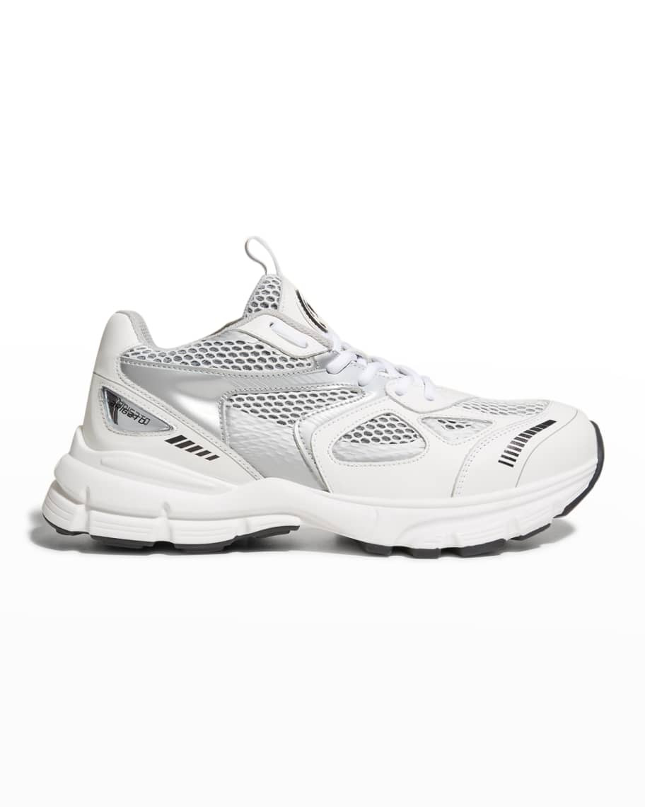 Axel Arigato Marathon Metallic Mesh Net Runner Sneakers | Neiman Marcus
