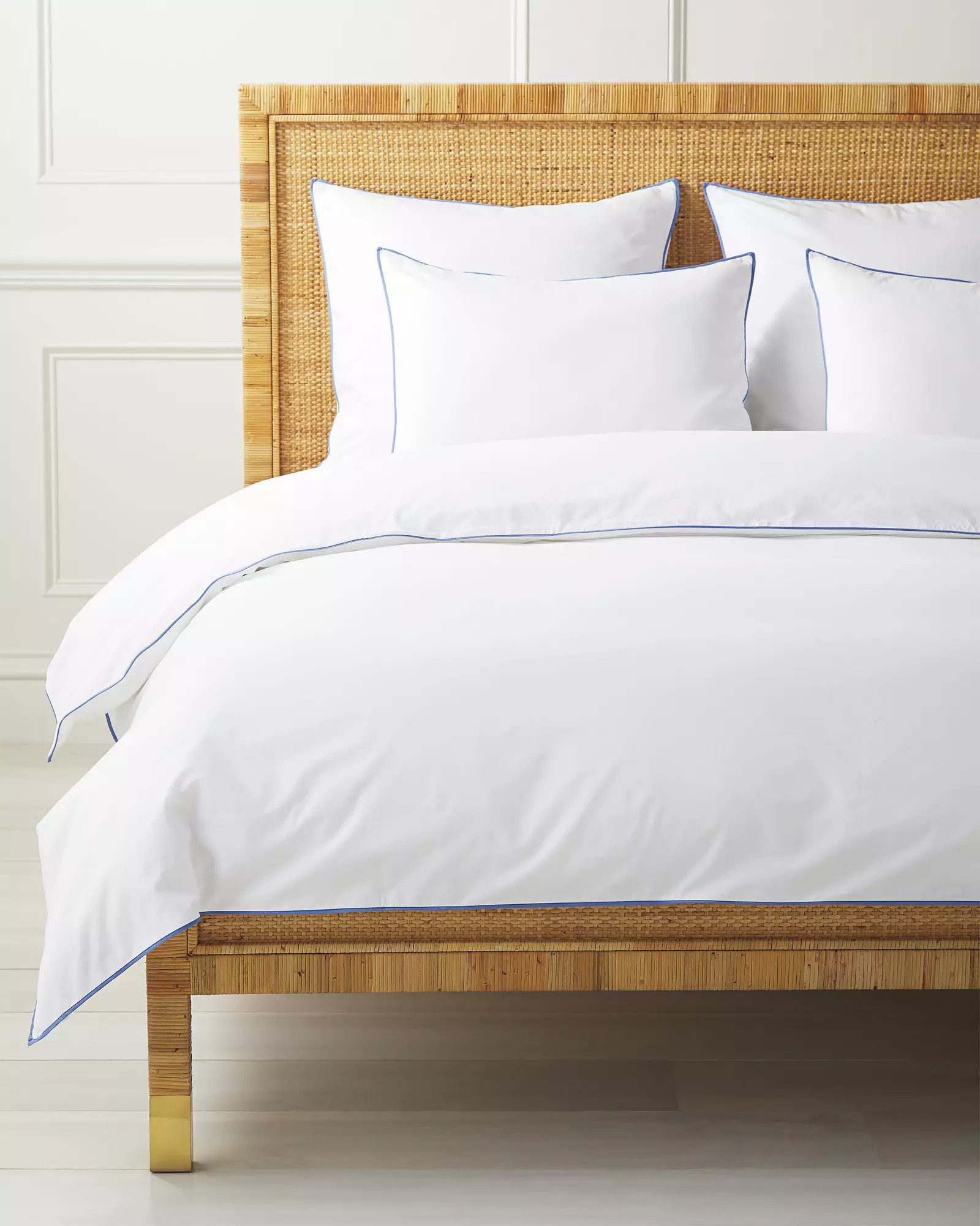 Beach Club Percale Duvet Cover | Serena and Lily