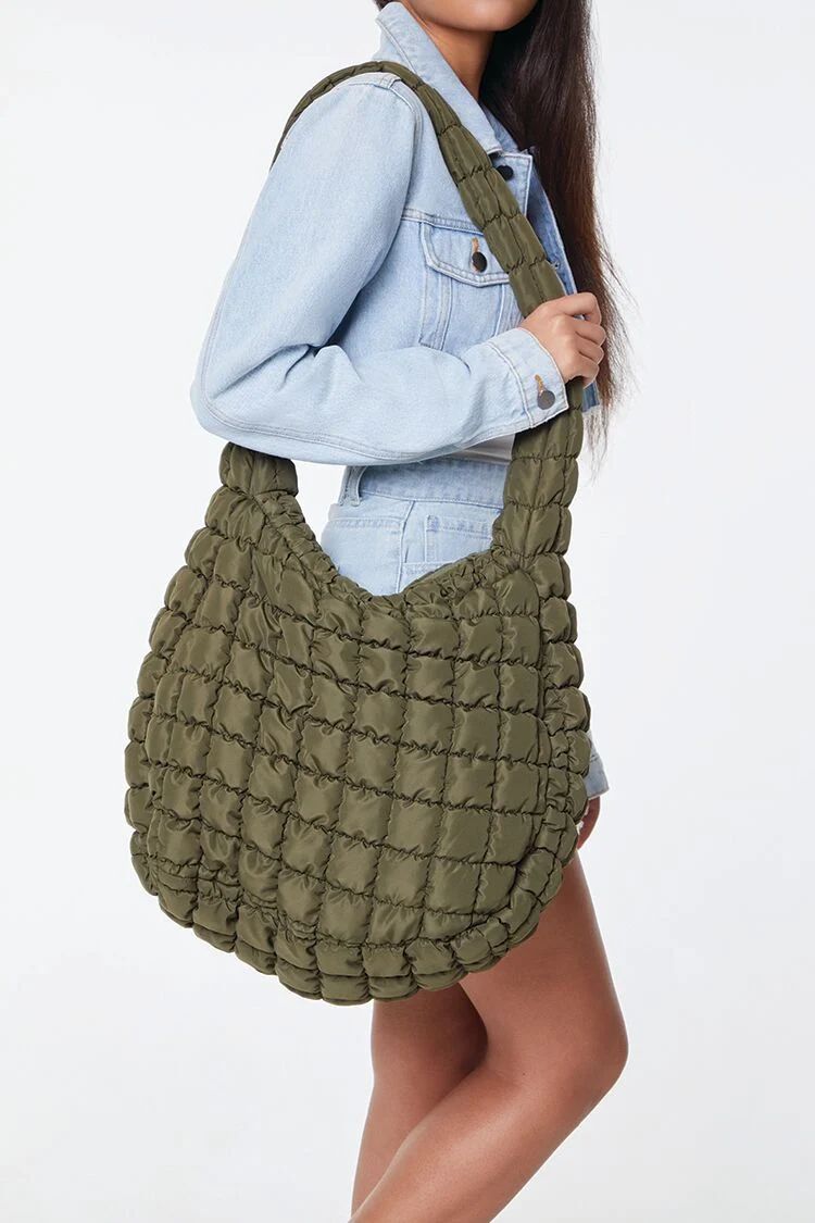 Quilted Puffer Tote Bag | Forever 21