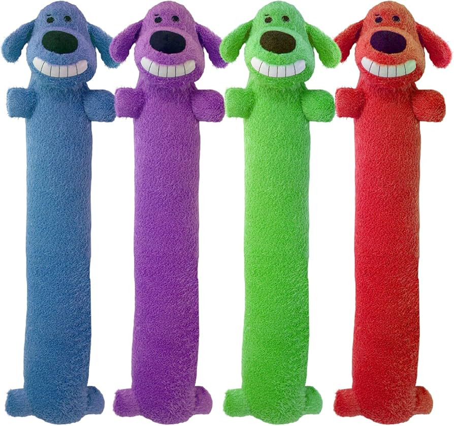 Multipet's Original Loofa Jumbo Dog Toy in Assorted Colors, 24-Inch | Amazon (US)