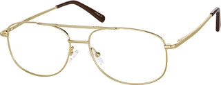 Gold Aviator Glasses #418914 | Zenni Optical Eyeglasses | Zenni Optical (US & CA)