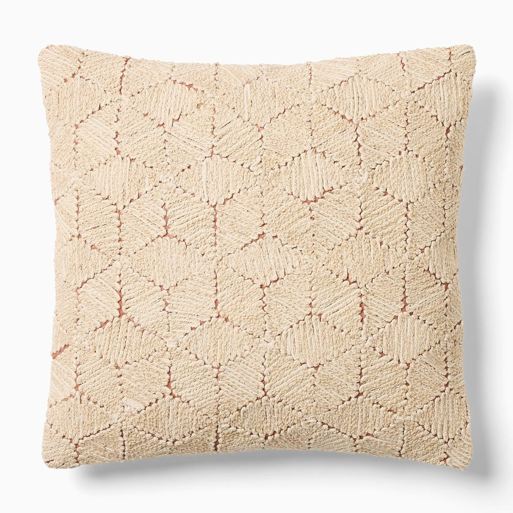 Tiled Snowflake Pillow Cover | West Elm (US)