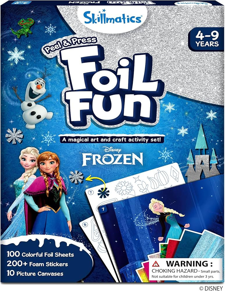 Skillmatics Foil Fun - Disney Frozen, Mess-Free Art, Craft Kits & Supplies, DIY Creative Activity... | Amazon (US)