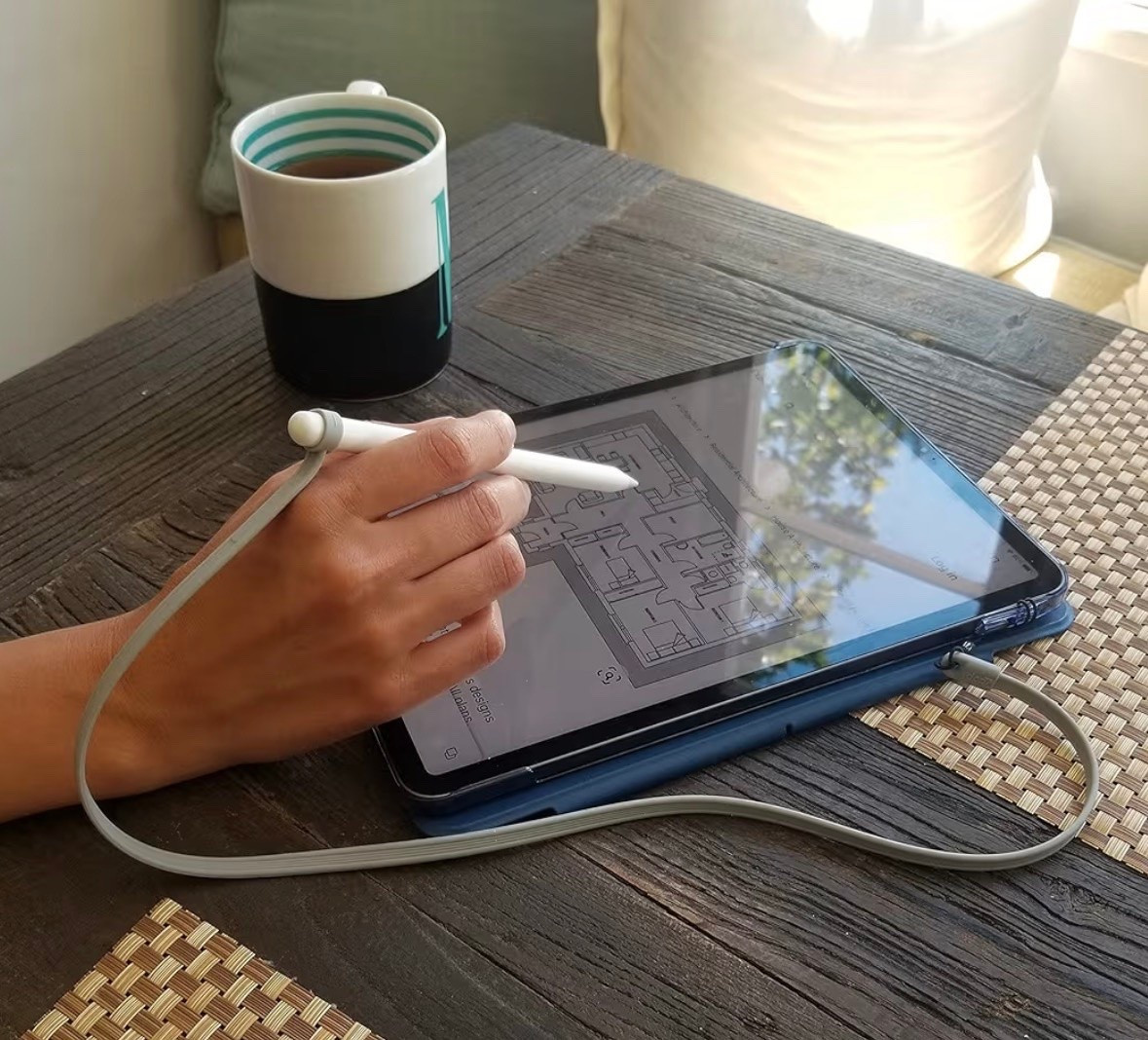 ZoopLoop Grey Silicone Scratchproof 20.75in Tether for Digital Electronic Styluses (Diameter Range: 0.27-0.37in) - Secure Stylus to Tablet Case - Tablet Pencil Holder Accessory #amazon #amazonfinds

#LTKSaleAlert #LTKHome #LTKActive