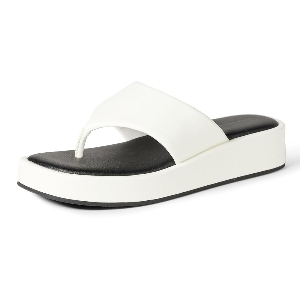 Amazon Essentials Women's Flatform Thong Sandals | Amazon (US)