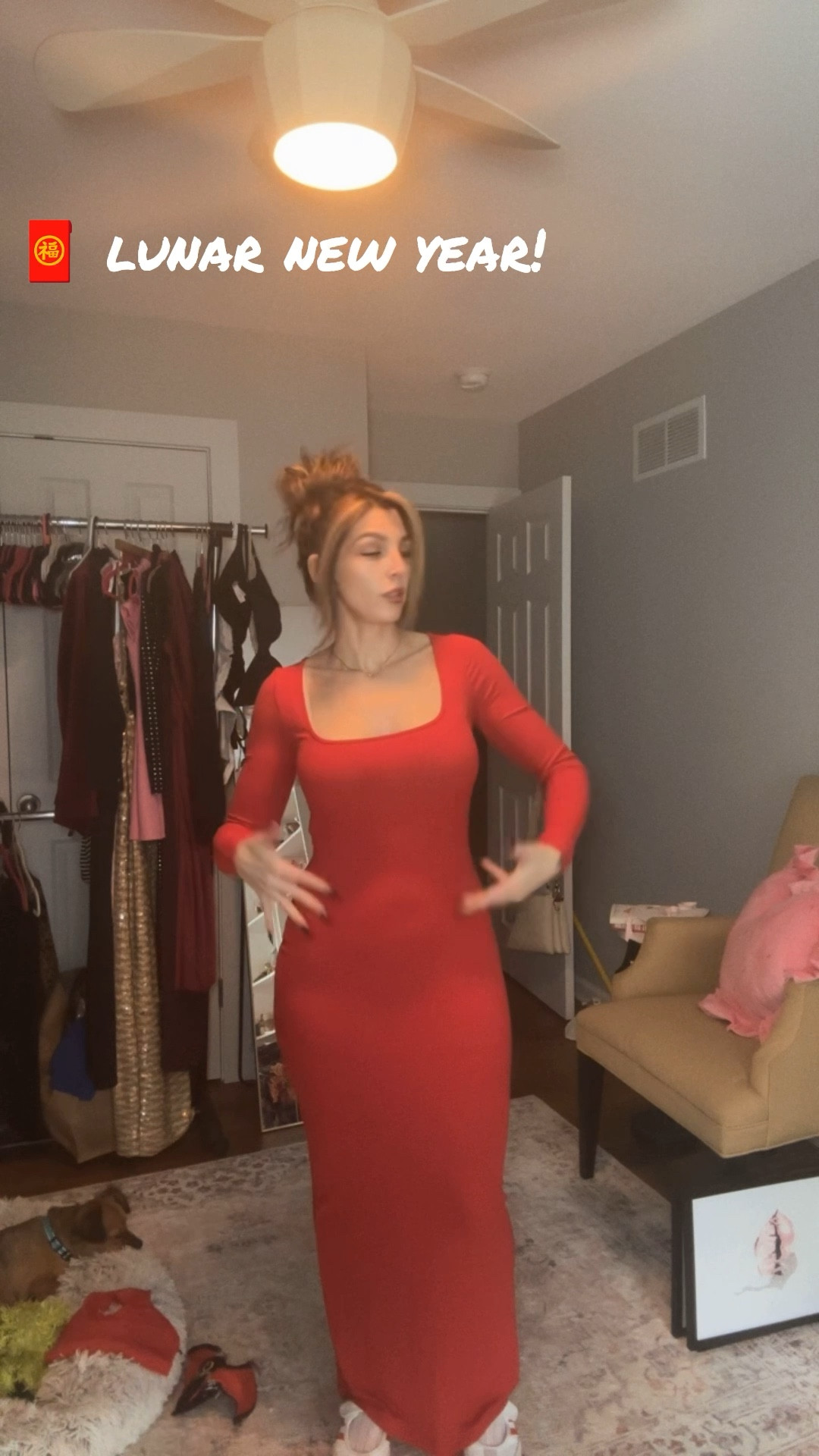 Happy Lunar New Year 🧧 

#LTKootd #LTKstorytime #LTKgrwm