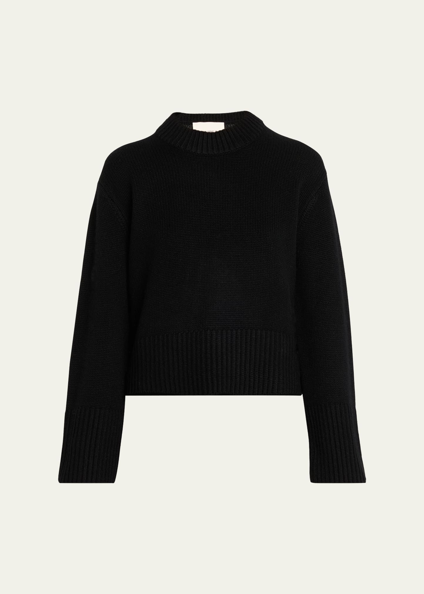 Lisa Yang Sony Cashmere Shrunken Crewneck Sweater | Bergdorf Goodman