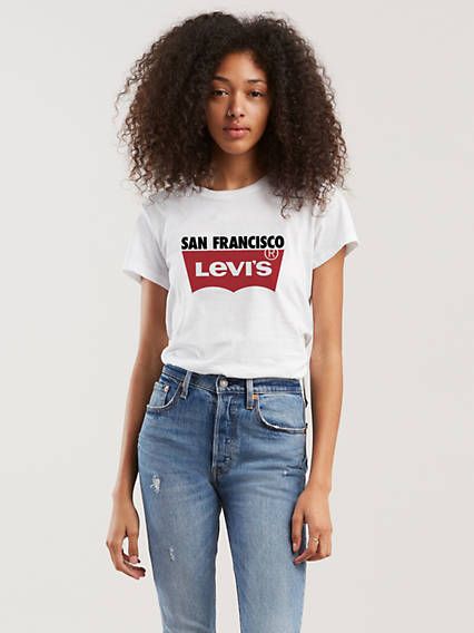 Levi's Women's San Francisco Tee T-Shirt 2XS | LEVI'S (US)