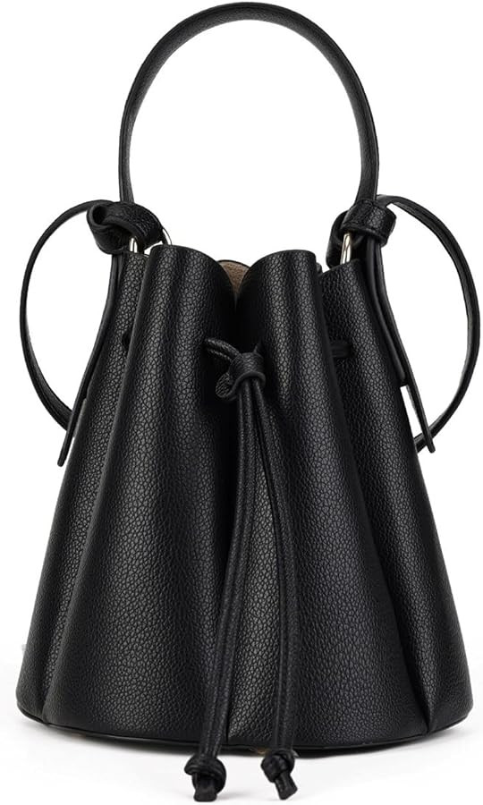 Bucket Purse Tulip Flower Shaped Crossbody Shoulder Bag Drawstring Chic Top Handle Handbag for Wo... | Amazon (US)