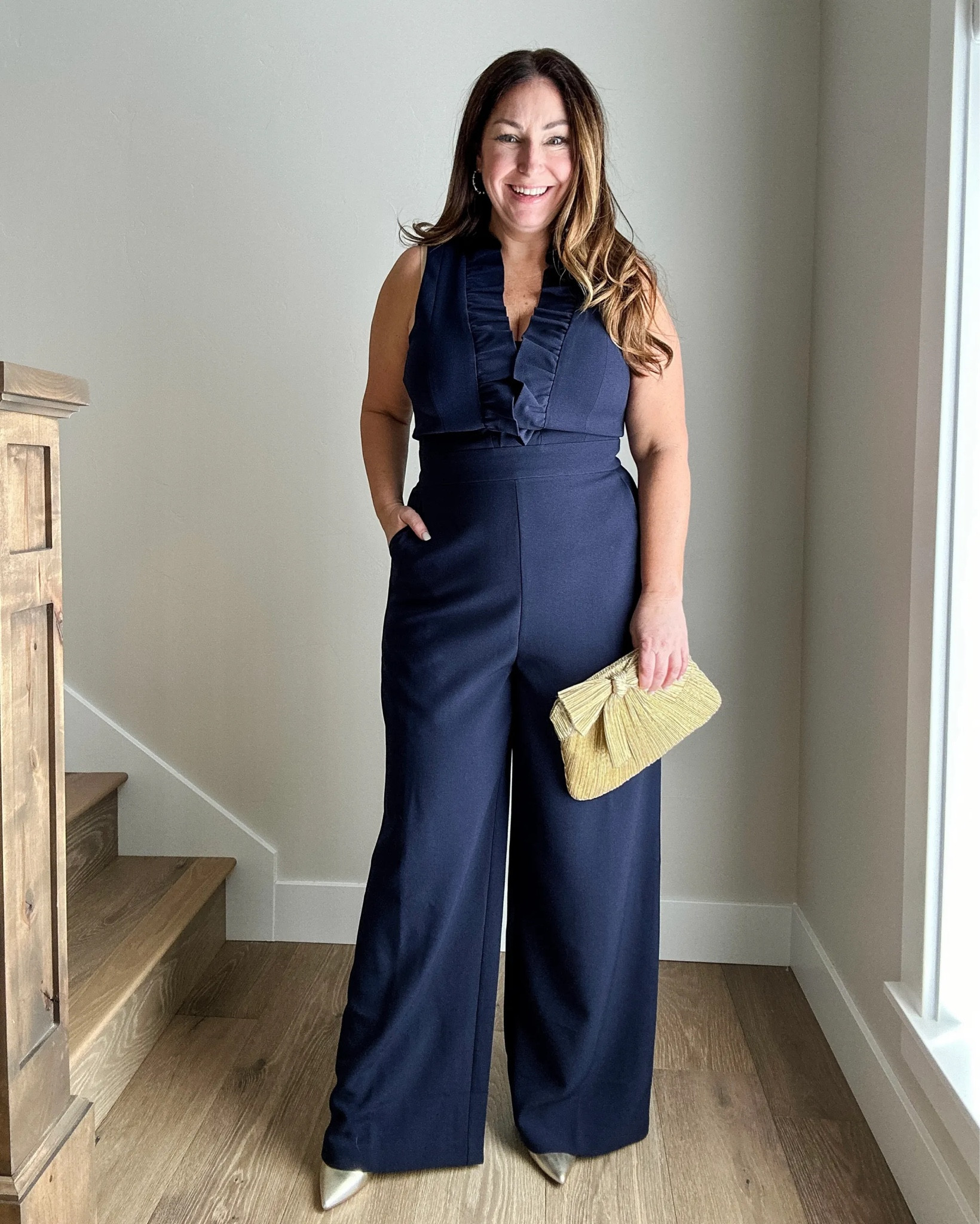 Wedding guest outfit

Fit tips: jumpsuit runs small size up, 14 

Wedding  wedding guest  wedding guest outfit  spring style   Spring jumpsuit  wedding guest outfit  wedding guest jumpsuit  navy jumpsuit

#LTKSeasonal #LTKparties #LTKstyletip