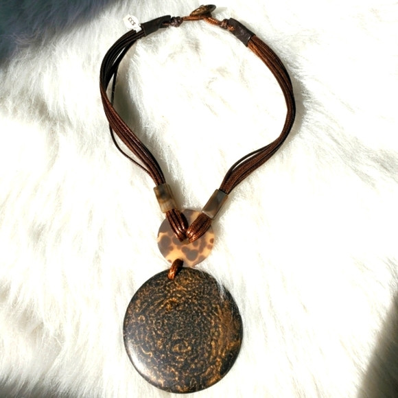 18" Boho Brown Statement Necklace | Poshmark