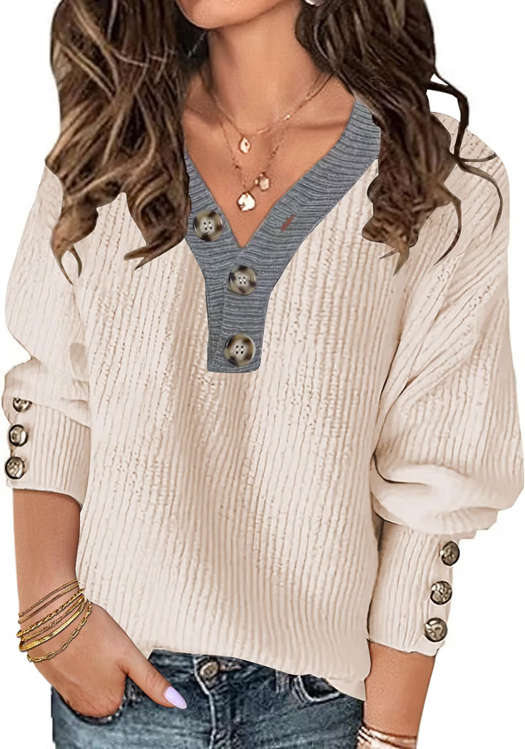 Soesdemo Oversized Sweaters for Women Knitted Pullover Tunic Sweaters | Amazon (US)