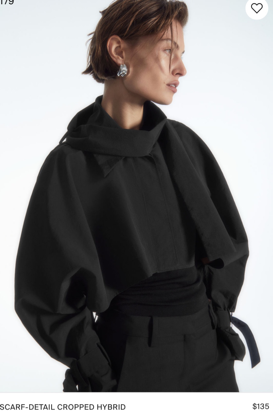 COS Scarf Detail, Cropped Jacket 

#LTKSeasonal #LTKsalealert