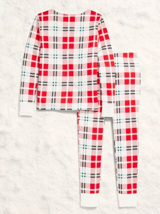 Gender-Neutral Snug-Fit Graphic Pajama Set for Kids | Old Navy (US)