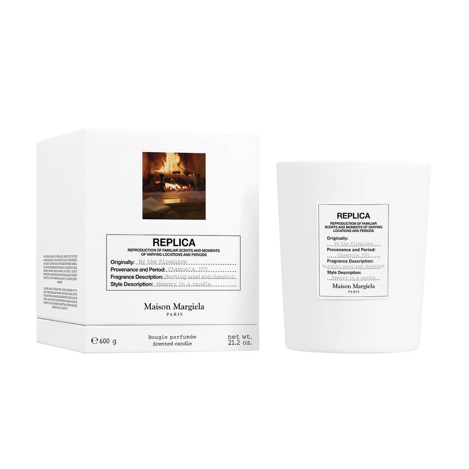 REPLICA By the Fireplace Scented Candle | Maison Margiela | Maison Margiela Fragrances