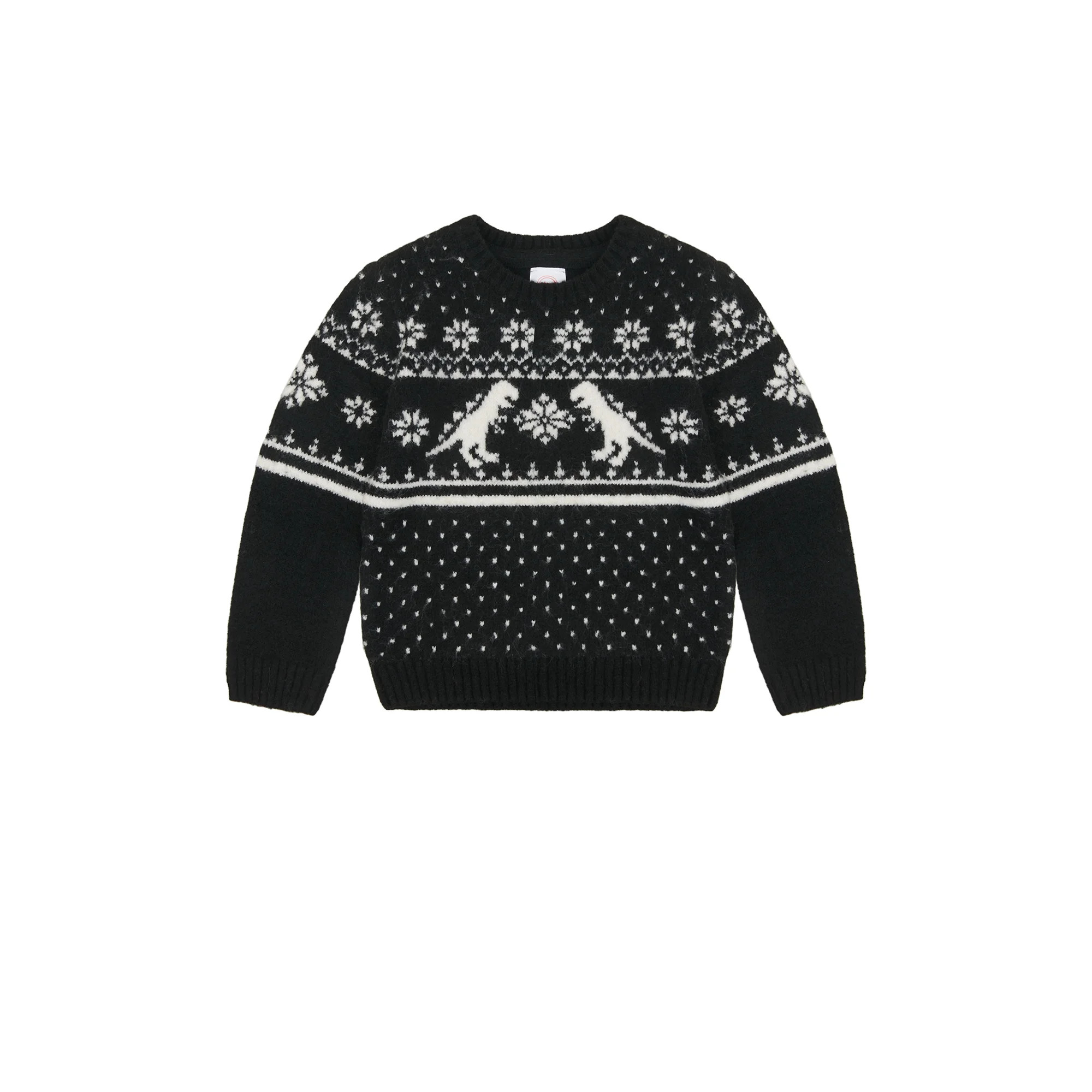 Wonder Nation Toddler Boys Holiday Fair Isle Sweater, Sizes 12M-5T | Walmart (US)