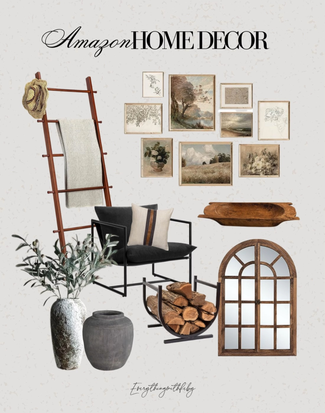 New amazon home finds!

Living room decor / ladder decor / blanker ladder / accent chair / stone flower vase / firewood holder / firewood storage / wood bowl decor / wall decor / wall art / pillows decor / faux stem / spring decor / fall decor / home decor / mirror decor / amazon home finds / farmhouse decor / modern home decor / furniture ideas / amazon holiday gift ideas / gift for her / gift gor mom

#LTKGiftGuide #LTKhome #LTKxPrime