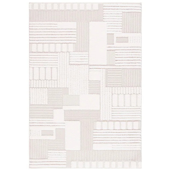 SAFAVIEH Trends Lyuca Geometric Rug - 8' x 10' - Beige/Ivory | Bed Bath & Beyond