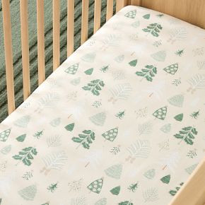 Dreamy Trees Crib Sheet | West Elm (US)